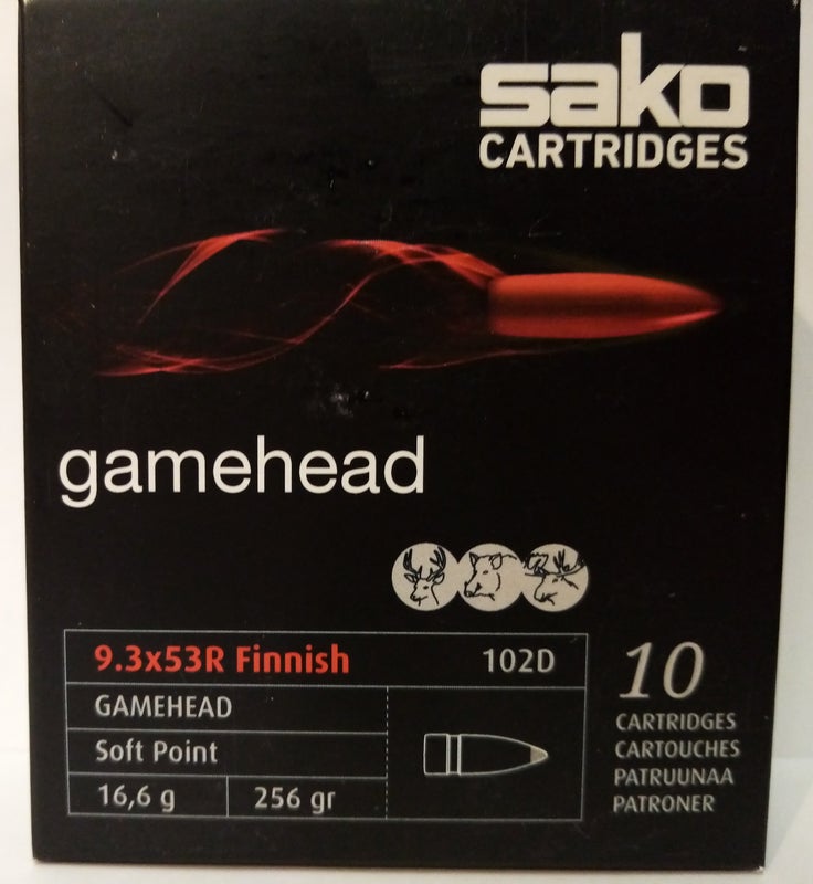 Sako 9,3X53R Gamehead 16,6Gr 10Kpl