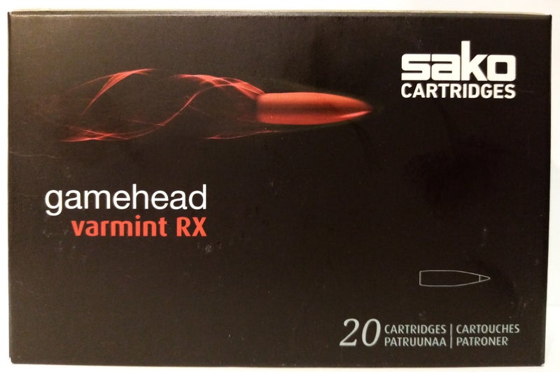Sako gamehead varmint rx 30-06 8,4g 20kpl