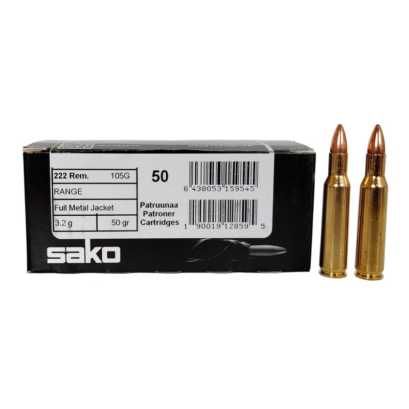Sako 222 Rem Range 3,2Gr 50 kpl
