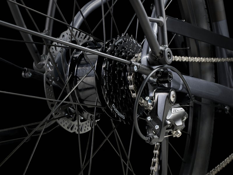 Trek Verve+ 1 LT Lowstep s&auml;hk&ouml;avusteinen kaupunkipy&ouml;r&auml;