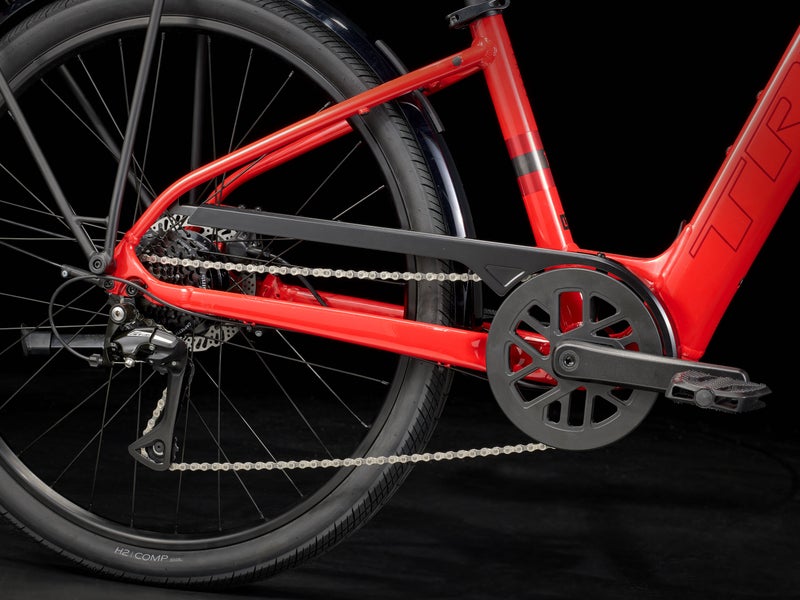 Trek Verve+ 1 LT Lowstep s&auml;hk&ouml;avusteinen kaupunkipy&ouml;r&auml;