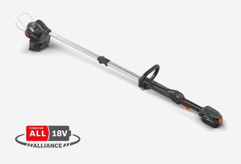 Husqvarna ASPIRE T28-P4A TRIMMERI,  mukana  laturi ja 4,0Ah akku