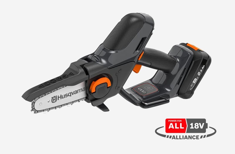 Husqvarna ASPIRE P5-P4A PUUTARHASAHA , mukana akku ja laturi