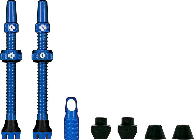 MUC-OFF Tubeless Valve Kit V. 2.0 60 mm Blue