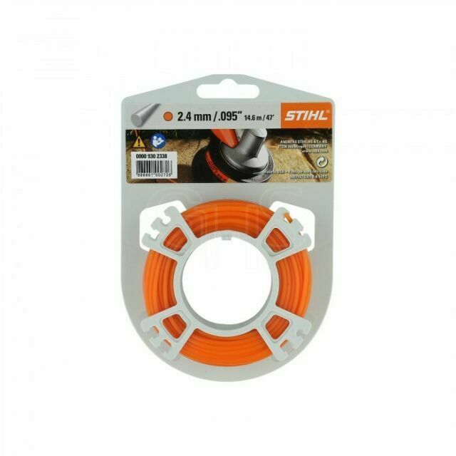 Stihl Py&ouml;re&auml; Leikkuusiima &Oslash; 2,4 mm X 14 m