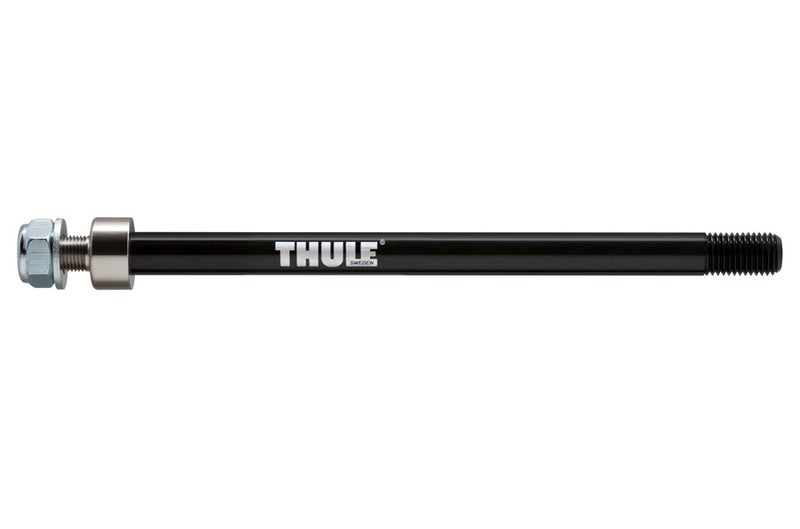 THULE 12x1,5 Shimano -lastenkuljetusper&auml;k&auml;rryn l&auml;piakseliadapteri 209mm