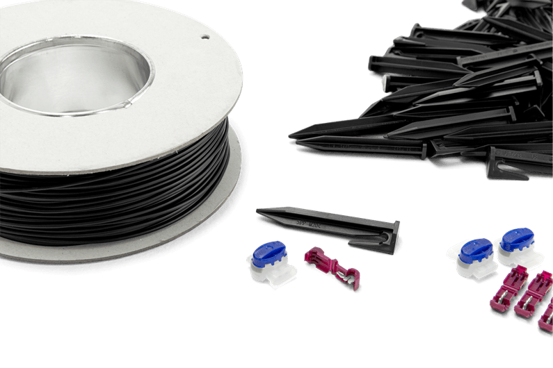 Husqvarna ASENNUSSARJA S, 150M, 300 SINKIL&Auml;&Auml;, 3 JATKOL, 5 LIITINT&Auml;