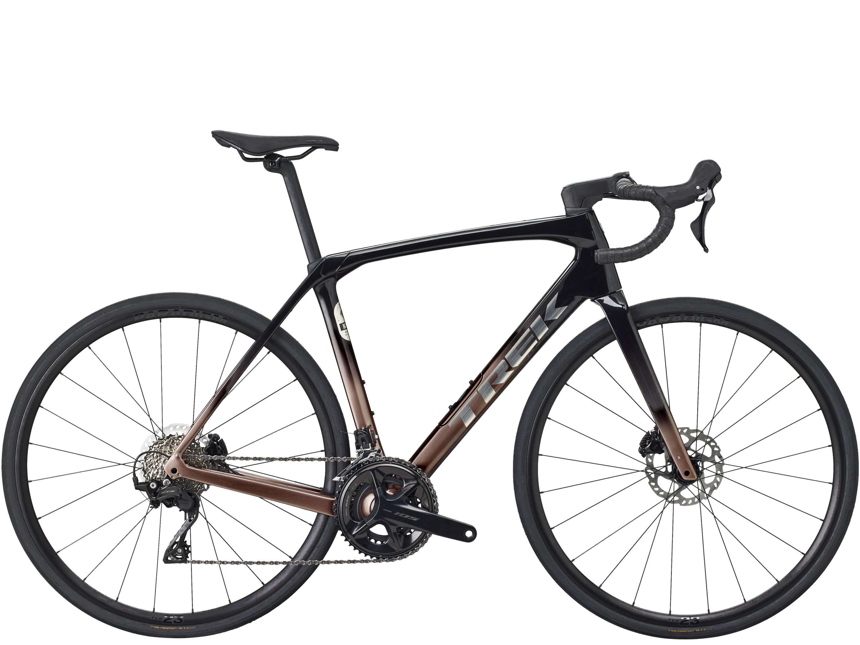 Trek Domane SL 5 Gen 4 maantiepyörä - Väri: Dark Star to Bronze Age Fade | Koko: 52