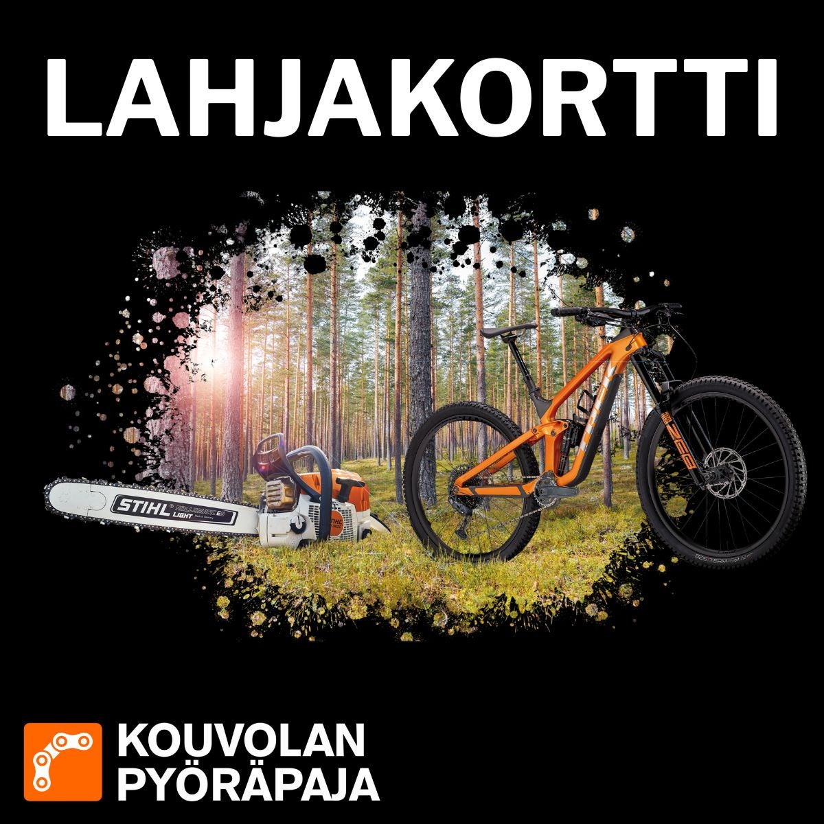 Pyöräpaja lahjakortti 150€