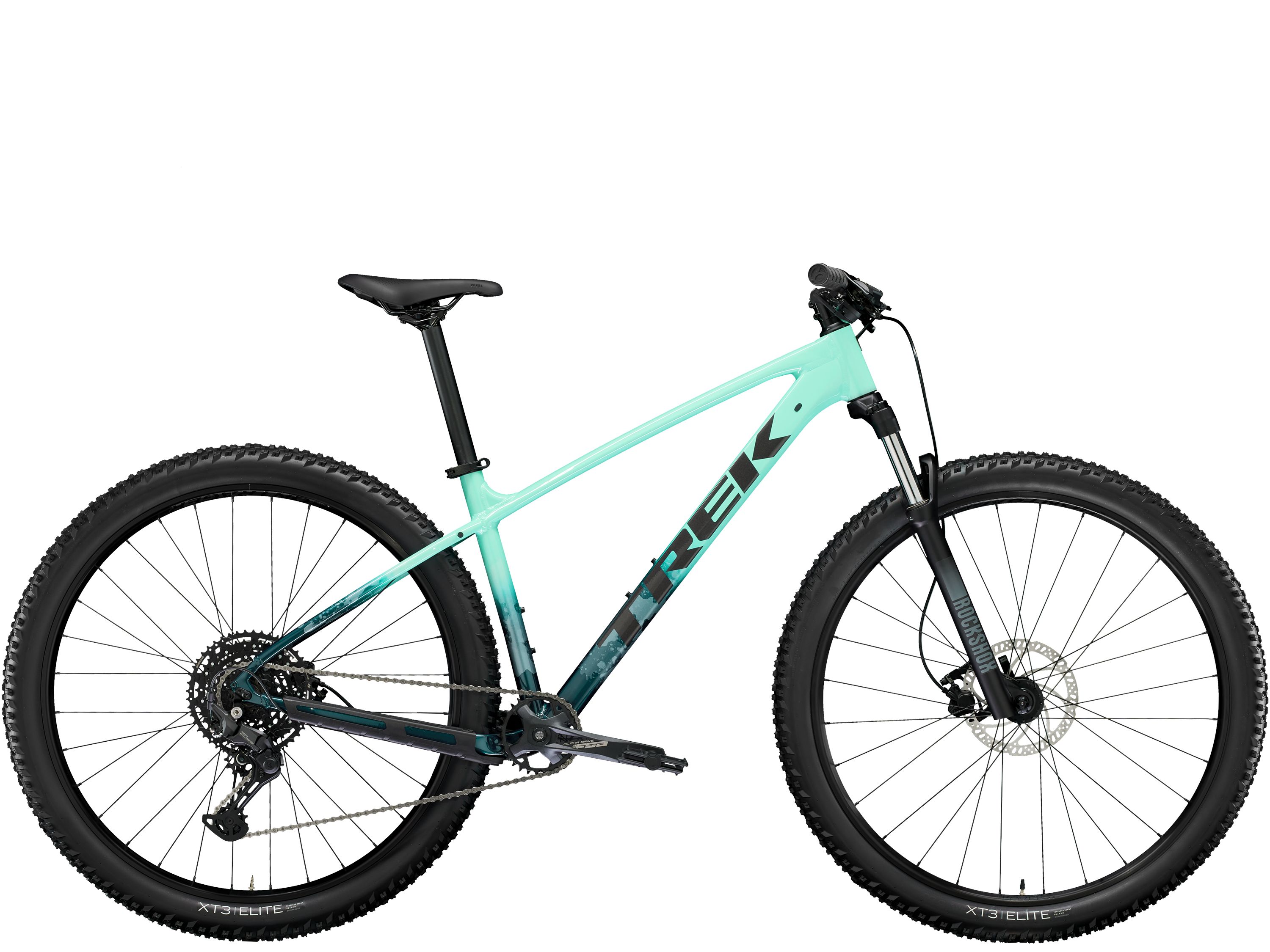 Trek Marlin 6 Gen 3 maastopyörä - Väri: Miami Green to Dark Aquatic Fade | Koko: XS