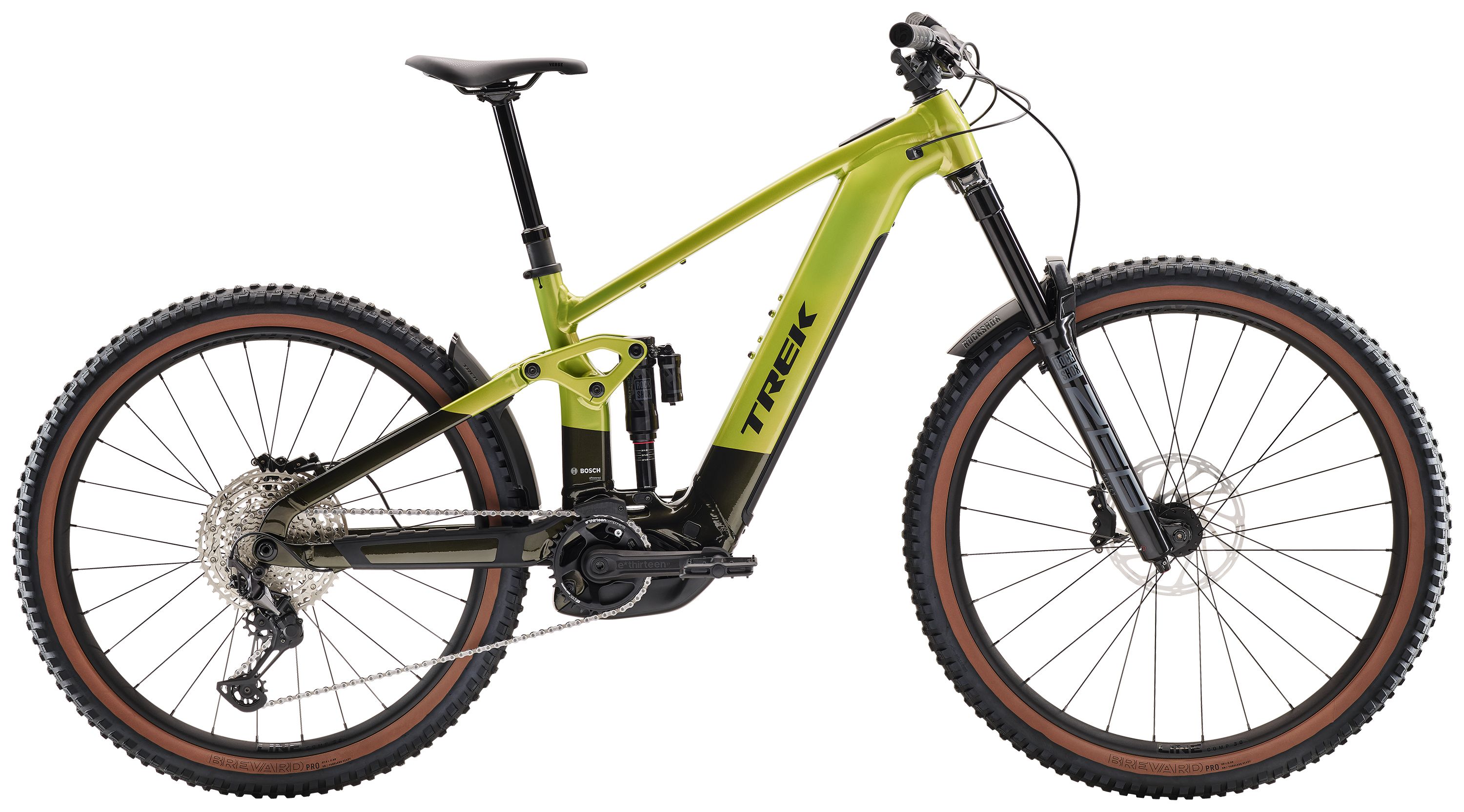 Trek Rail+ 8 Gen 5 sähkömaastopyörä - Väri: Powersurge | Koko: L | Akkukoko: 800Wh