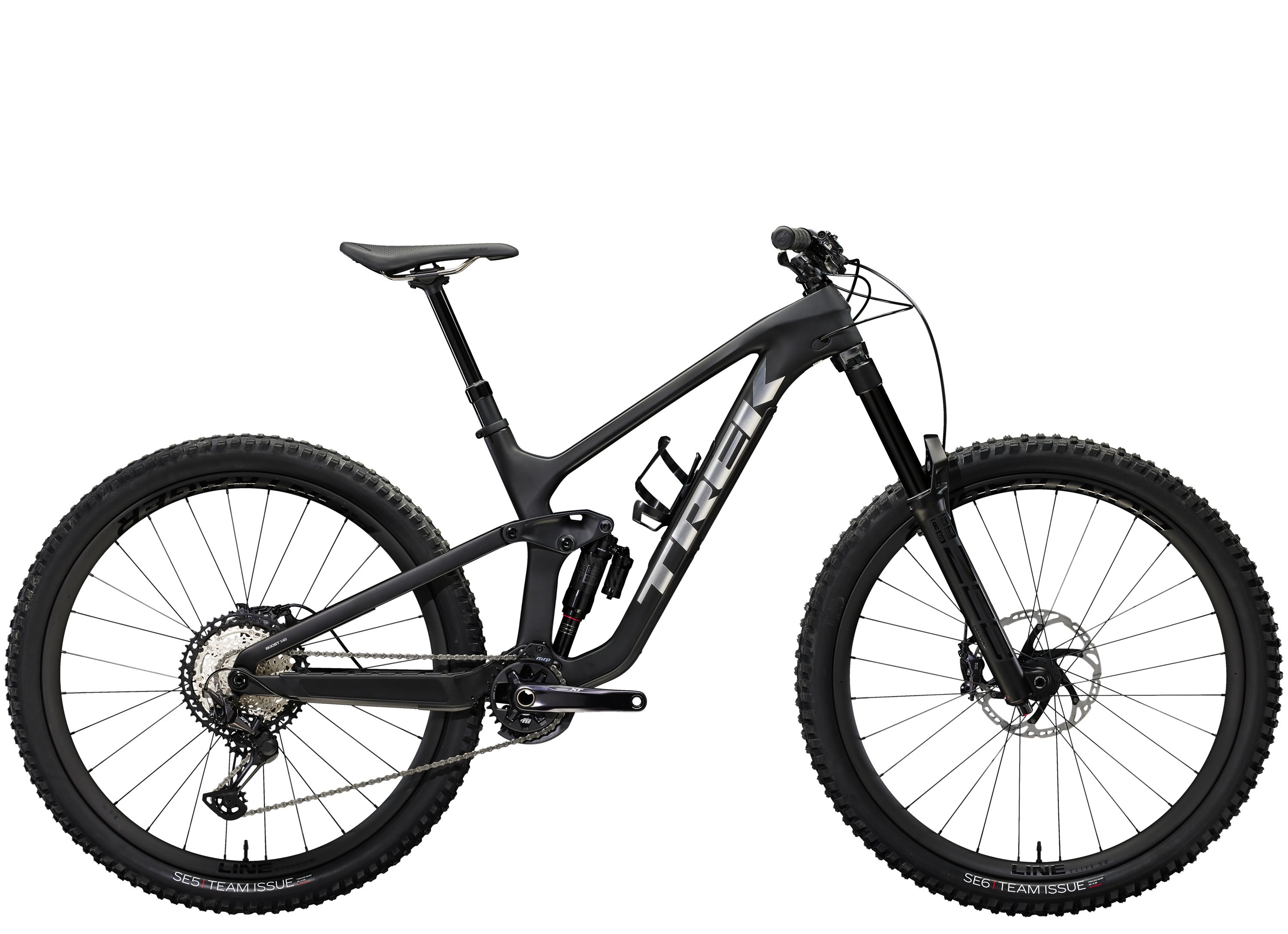 Trek Slash 9.8 XT Gen 5 täysjousto maastopyörä - Väri: Matte Deep Smoke | Koko: M