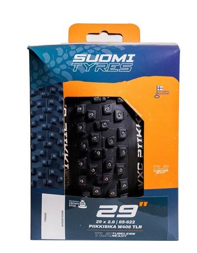 Suomi Tyres Nastarengas WXC Piikkisika Tubeless ready (taitettava) - W408 TLR 29 x 2,6